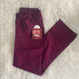 RX Gear Maroon Scrub Pants